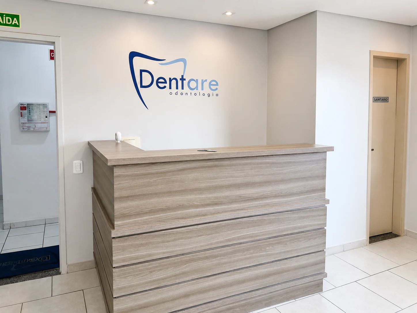 Recepção da Dentare Odontologia